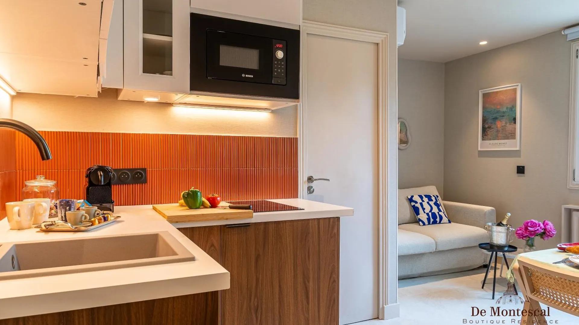 아파트 De Montescal- Montparnasse Central With Ac 11 To 14M2 Studio In A Prime Location 파리